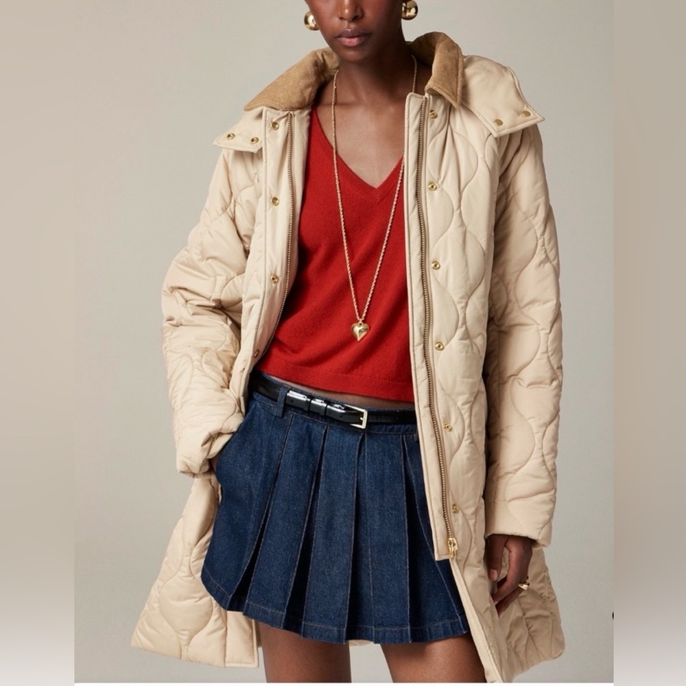 J Crew Stowe puffer jacket